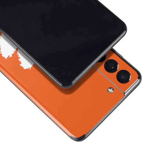 Clemson University Tiger Print Galaxy S21 Plus 5G Skin